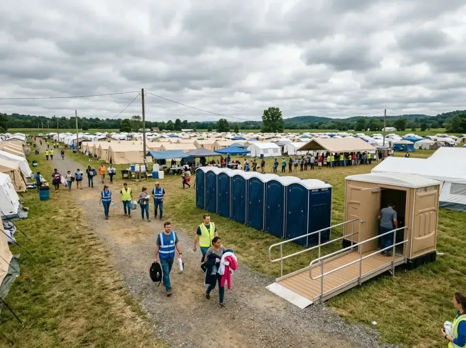 disaster-relief-camp-restrooms-010 — frequently asked questions, Dumpster & Portable Bathrooms Rental in Iona, ID